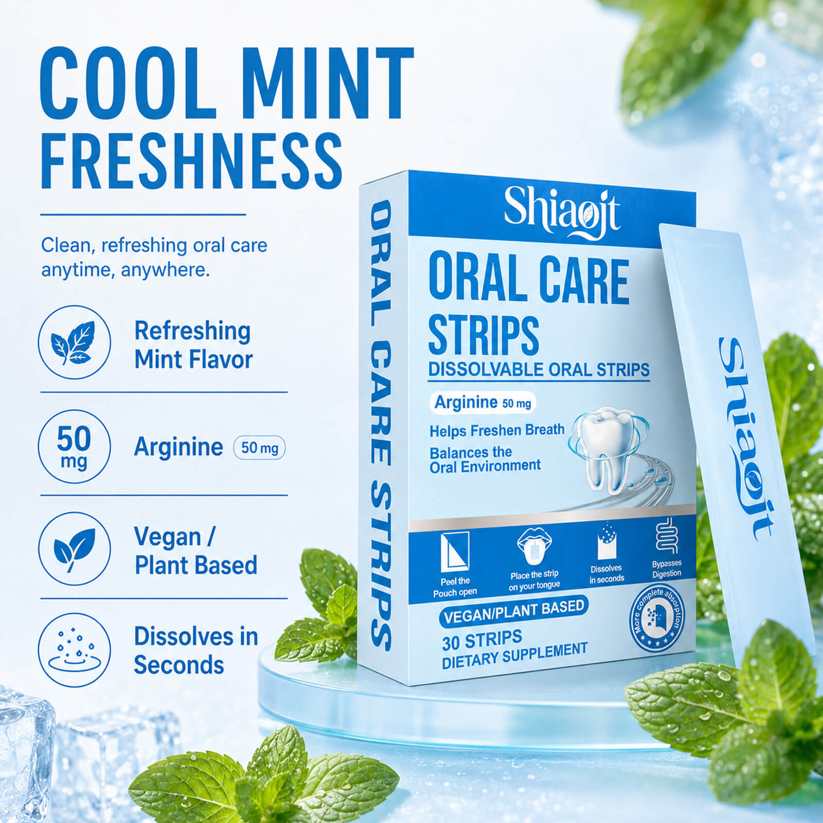Oral Care Oral Strips