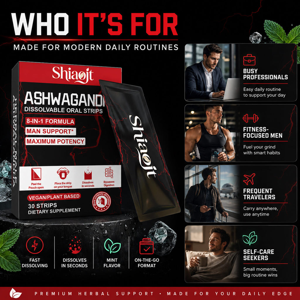 Ashwagandha oral strips