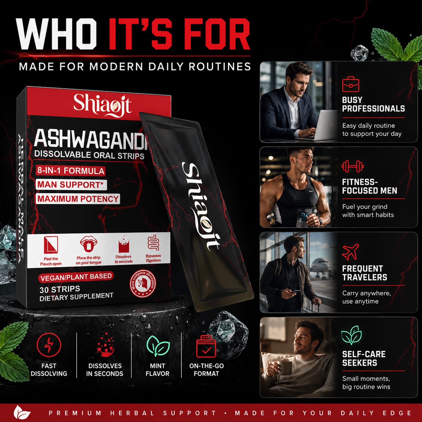 Ashwagandha oral strips