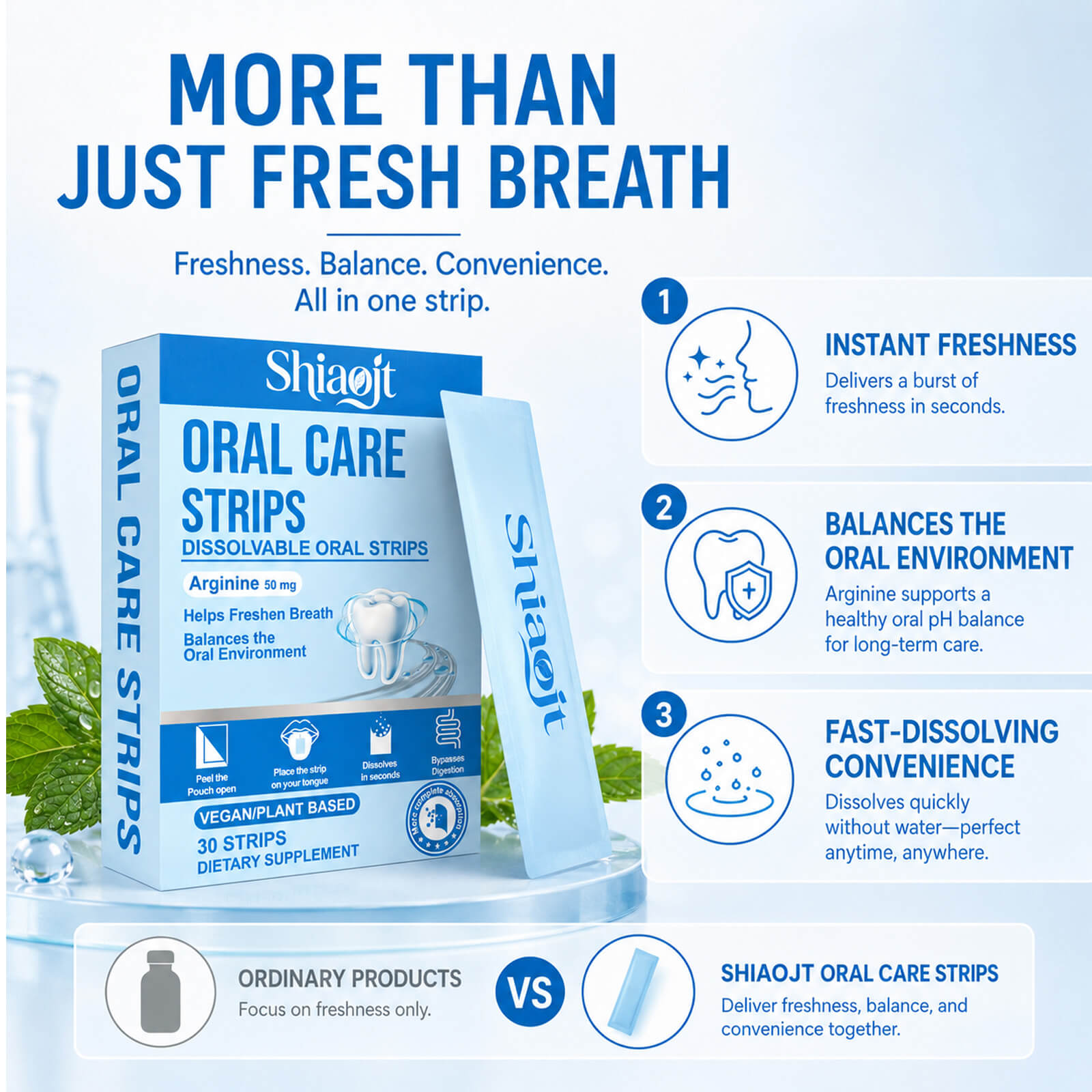 Oral Care Oral Strips