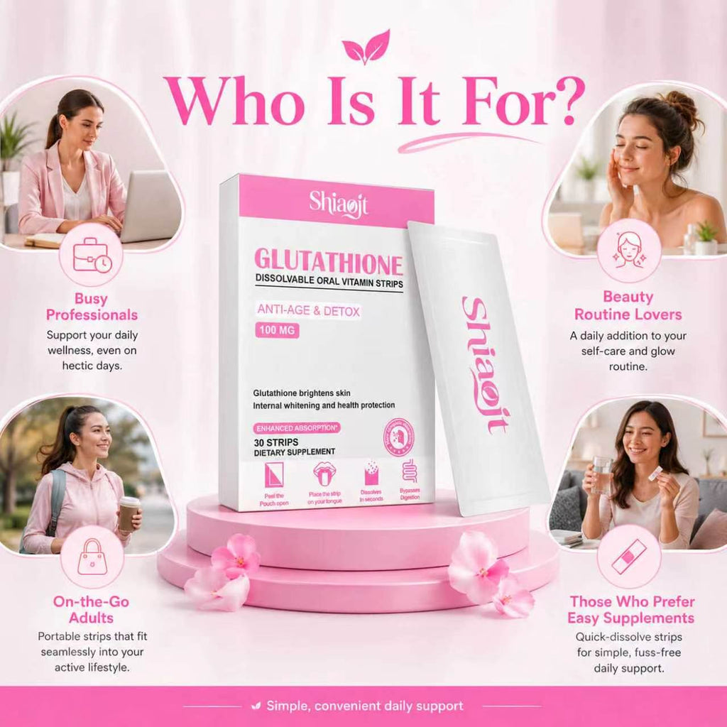 Glutathione oral strips