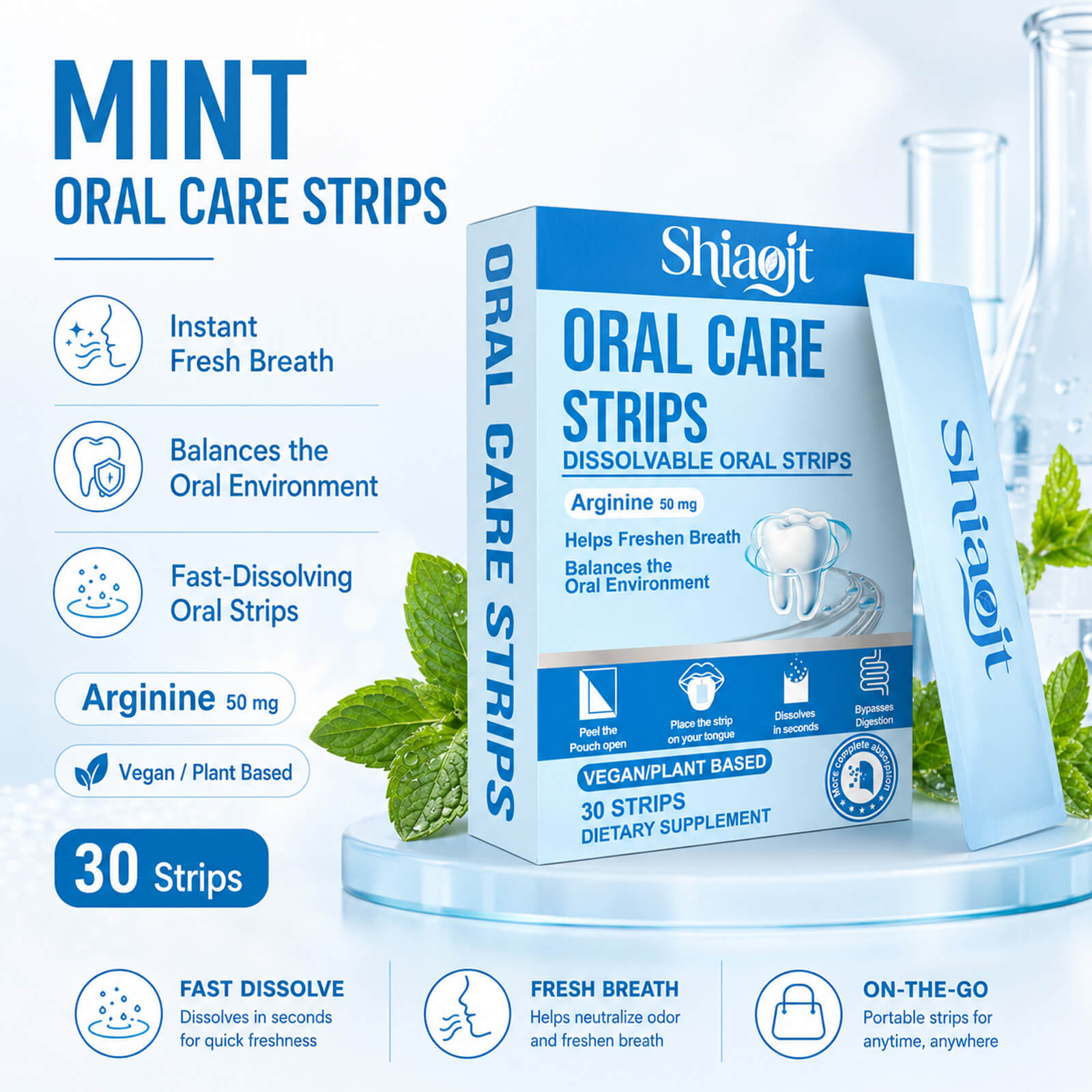 Oral Care Oral Strips