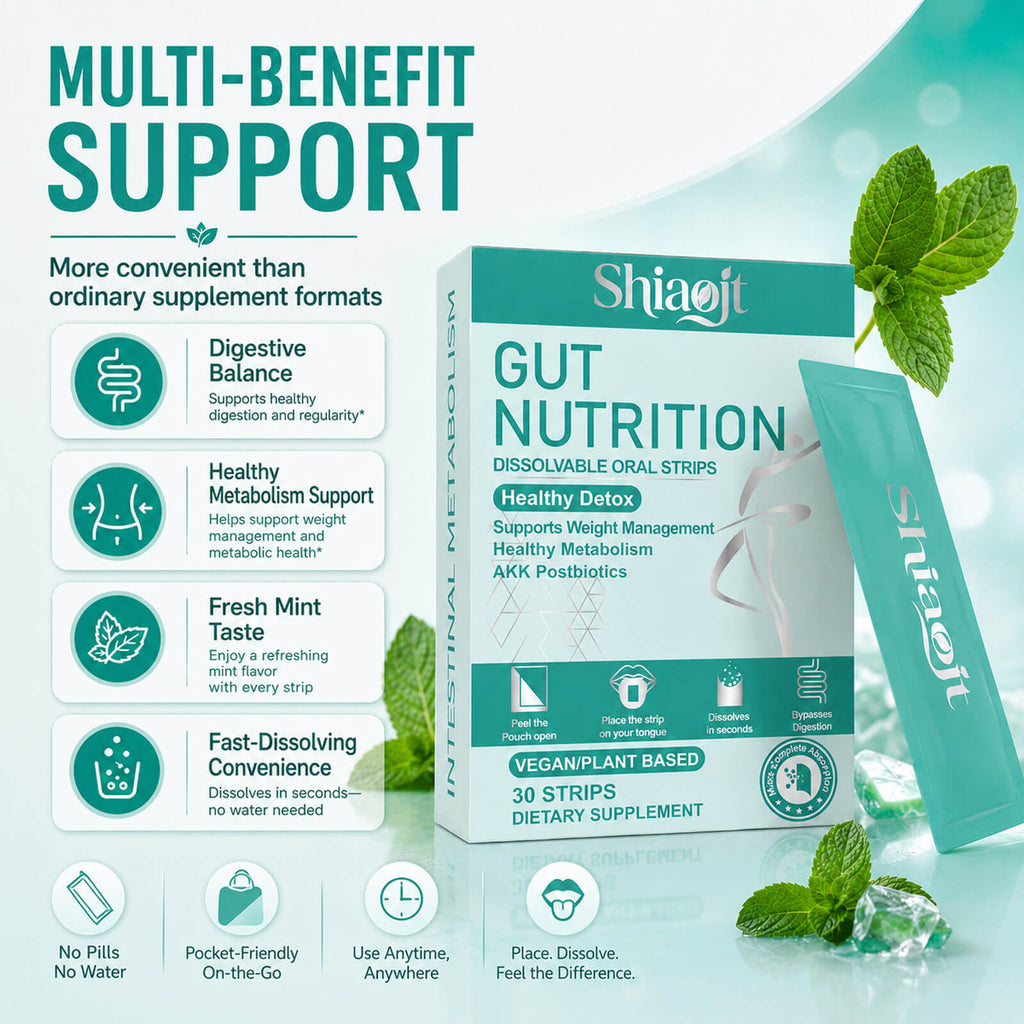 Gut nutrition oral strips