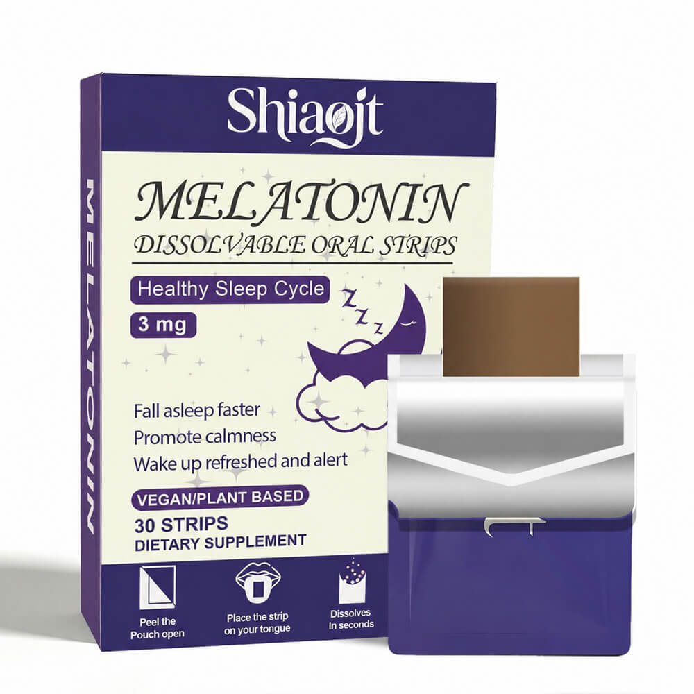 Melatonin oral strips