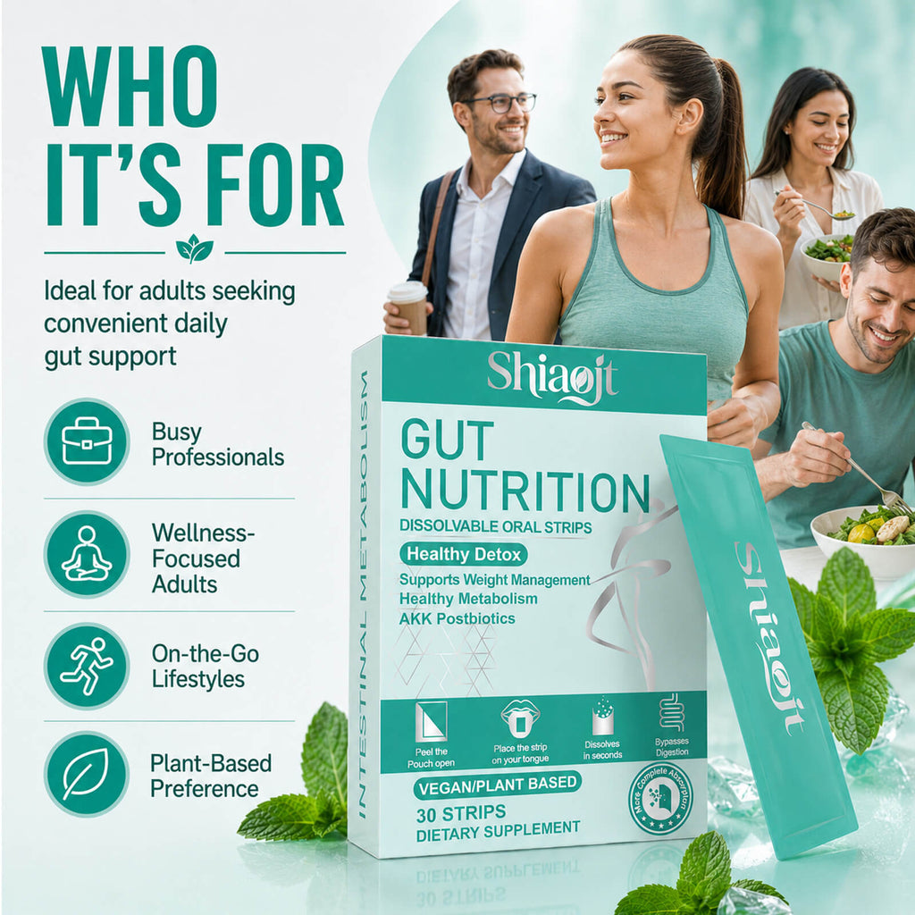 Gut nutrition oral strips