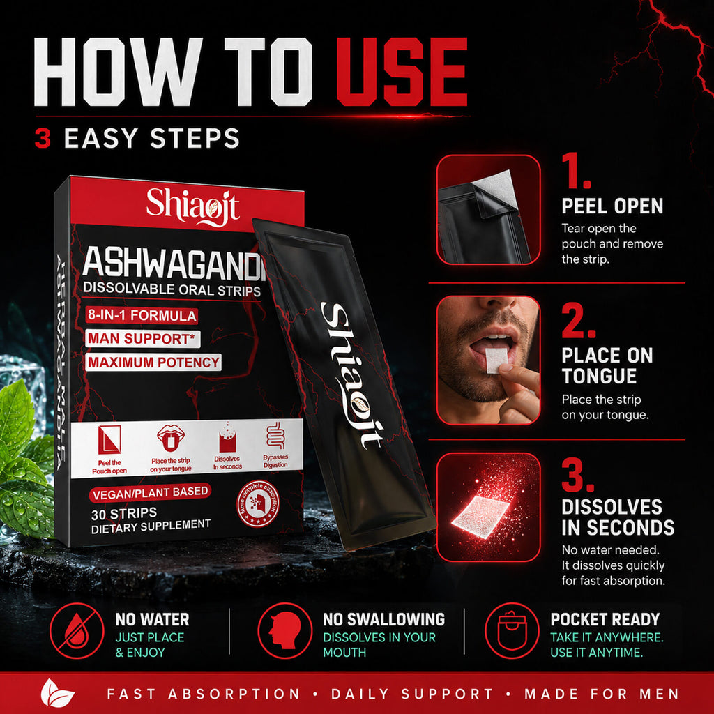 Ashwagandha oral strips